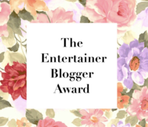 Entertainer Blogger Award