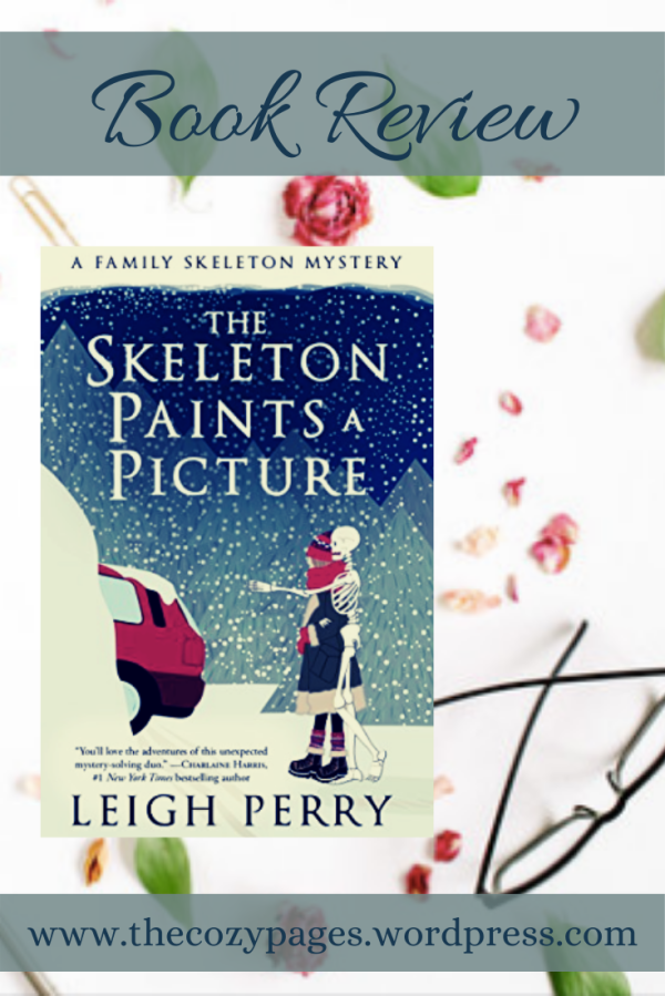 skeleton paints a picture by leigh perry